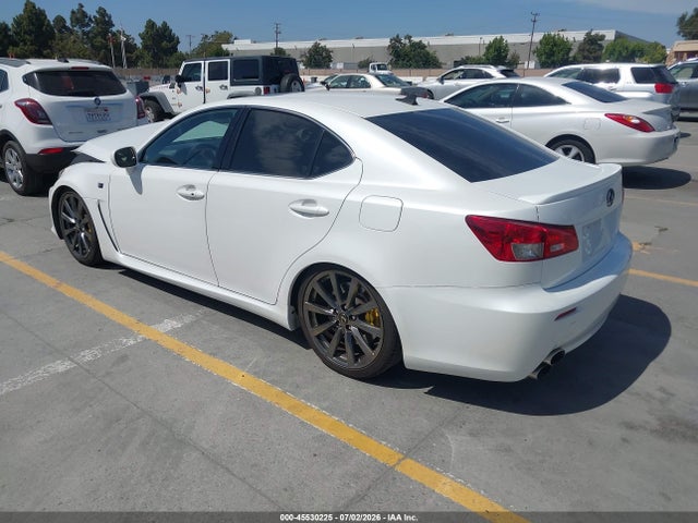 45530225 :رقم المزاد ، JTHBP262685002602 vin ، 2008 Lexus Is F مزاد بيع