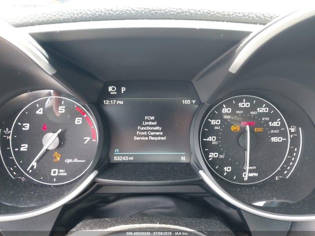 2021 Alfa Romeo Giulia Awd მანქანა იყიდება აუქციონზე, vin: ZARFANAN8M7648607, აუქციონის ნომერი: 45530249