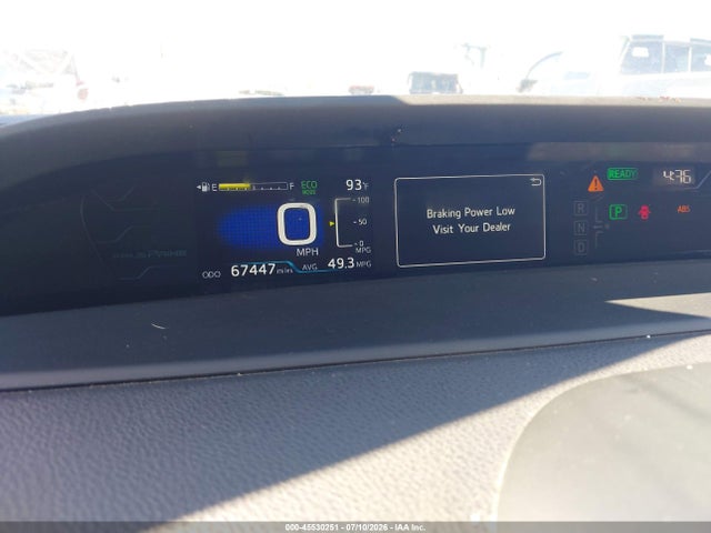 Aukcja sprzedaży 2019 Toyota Prius Prime Premium, vin: JTDKARFP3K3110542, numer aukcji: 45530251