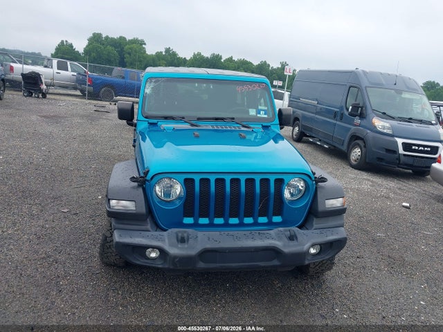 45530267 :رقم المزاد ، 1C4HJXDG8LW118220 vin ، 2020 Jeep Wrangler Unlimited Sport 4x4 مزاد بيع