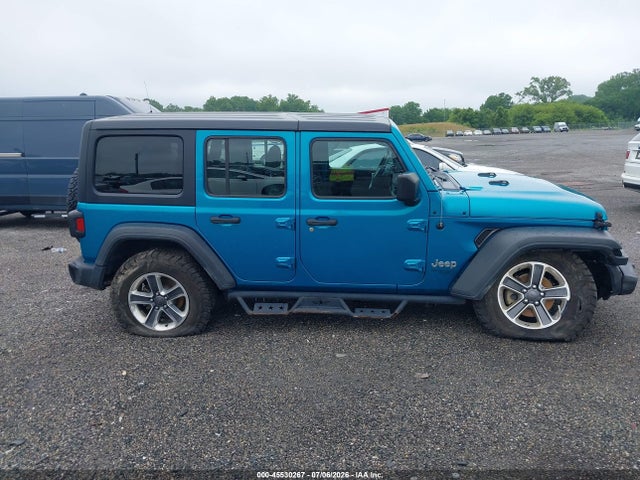 45530267 :رقم المزاد ، 1C4HJXDG8LW118220 vin ، 2020 Jeep Wrangler Unlimited Sport 4x4 مزاد بيع