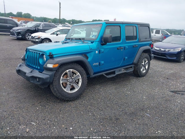 45530267 :رقم المزاد ، 1C4HJXDG8LW118220 vin ، 2020 Jeep Wrangler Unlimited Sport 4x4 مزاد بيع
