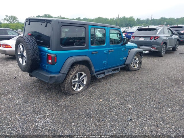 45530267 :رقم المزاد ، 1C4HJXDG8LW118220 vin ، 2020 Jeep Wrangler Unlimited Sport 4x4 مزاد بيع