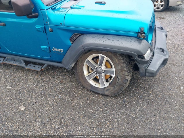 45530267 :رقم المزاد ، 1C4HJXDG8LW118220 vin ، 2020 Jeep Wrangler Unlimited Sport 4x4 مزاد بيع