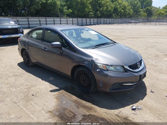 2015 Honda Civic Lx მანქანა იყიდება აუქციონზე, vin: 19XFB2F5XFE233158, აუქციონის ნომერი: 45530289
