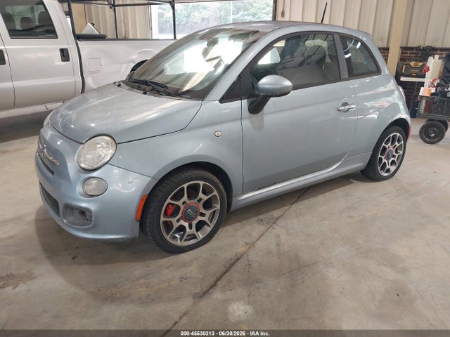 45530313 :رقم المزاد ، 3C3CFFBR0DT684359 vin ، 2013 Fiat 500 Sport مزاد بيع