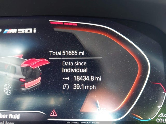 Aukcja sprzedaży 2022 Bmw X7 M50i, vin: 5UXCX6C0XN9L50647, numer aukcji: 45530320