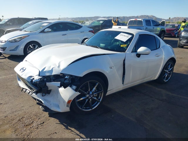 2021 Mazda Mx-5 Miata Rf Grand Touring მანქანა იყიდება აუქციონზე, vin: JM1NDAM79M0460383, აუქციონის ნომერი: 45530328