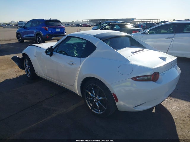 2021 Mazda Mx-5 Miata Rf Grand Touring მანქანა იყიდება აუქციონზე, vin: JM1NDAM79M0460383, აუქციონის ნომერი: 45530328