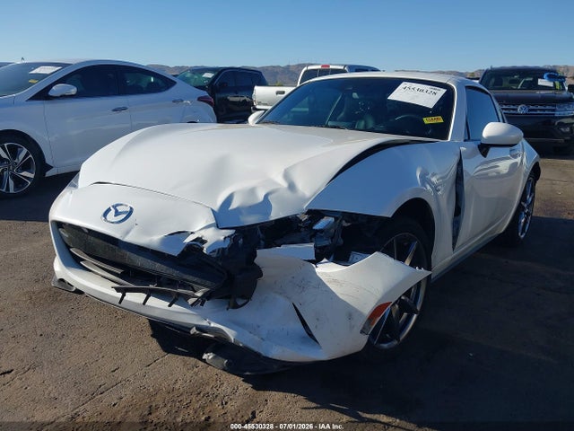 2021 Mazda Mx-5 Miata Rf Grand Touring მანქანა იყიდება აუქციონზე, vin: JM1NDAM79M0460383, აუქციონის ნომერი: 45530328