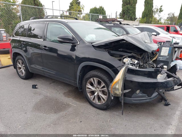 45530338 :رقم المزاد ، 5TDJKRFH1ES053388 vin ، 2014 Toyota Highlander Xle V6 مزاد بيع