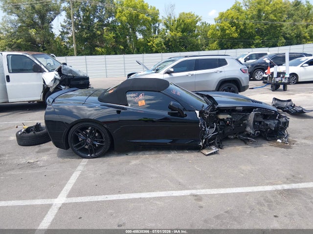 45530366 :رقم المزاد ، 1G1YK3D72F5101356 vin ، 2015 Chevrolet Corvette Stingray Z51 مزاد بيع