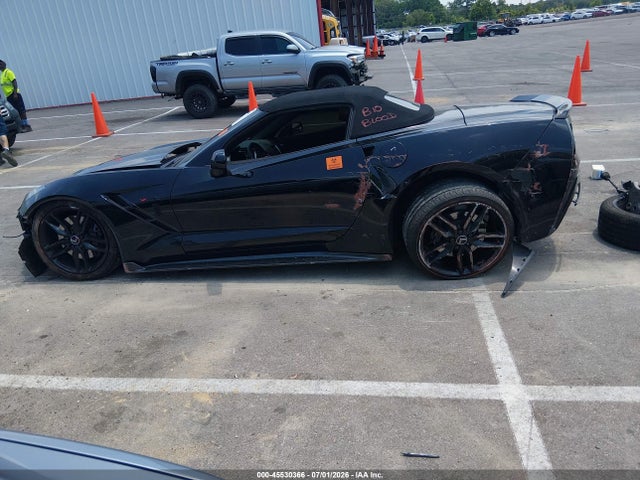 45530366 :رقم المزاد ، 1G1YK3D72F5101356 vin ، 2015 Chevrolet Corvette Stingray Z51 مزاد بيع