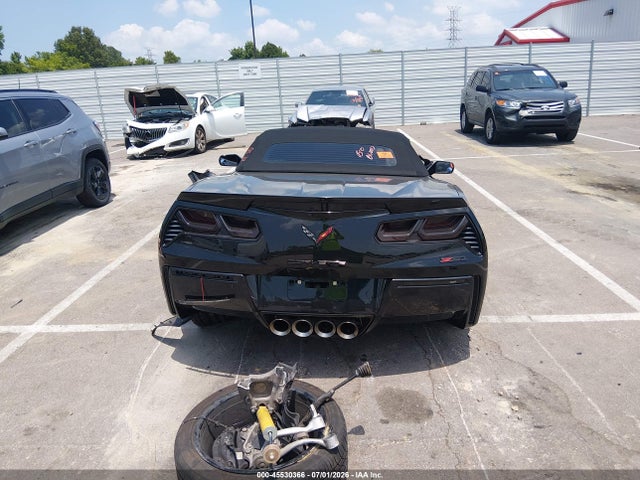 45530366 :رقم المزاد ، 1G1YK3D72F5101356 vin ، 2015 Chevrolet Corvette Stingray Z51 مزاد بيع