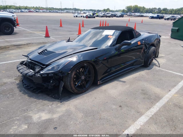 45530366 :رقم المزاد ، 1G1YK3D72F5101356 vin ، 2015 Chevrolet Corvette Stingray Z51 مزاد بيع