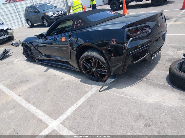 45530366 :رقم المزاد ، 1G1YK3D72F5101356 vin ، 2015 Chevrolet Corvette Stingray Z51 مزاد بيع