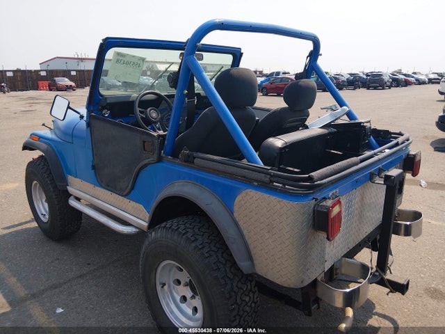 45530438 :رقم المزاد ، 1JCCM85A3BT008983 vin ، 1981 Jeep Jeep Cj5 مزاد بيع