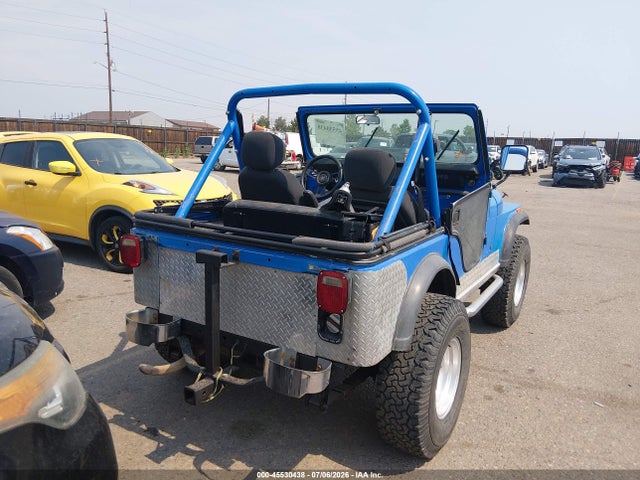 45530438 :رقم المزاد ، 1JCCM85A3BT008983 vin ، 1981 Jeep Jeep Cj5 مزاد بيع