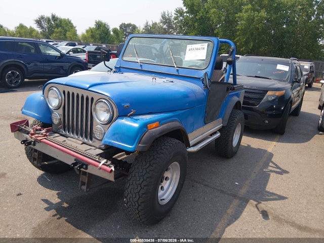 45530438 :رقم المزاد ، 1JCCM85A3BT008983 vin ، 1981 Jeep Jeep Cj5 مزاد بيع