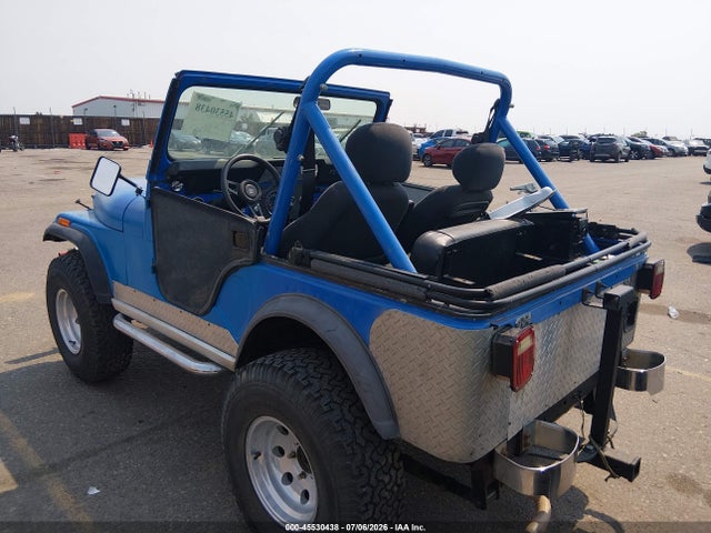 45530438 :رقم المزاد ، 1JCCM85A3BT008983 vin ، 1981 Jeep Jeep Cj5 مزاد بيع