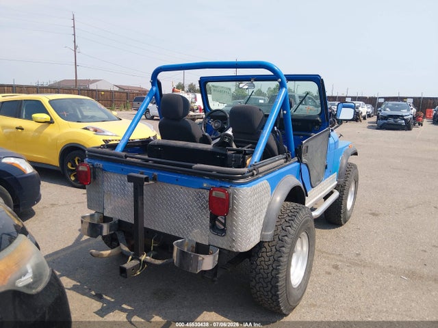 45530438 :رقم المزاد ، 1JCCM85A3BT008983 vin ، 1981 Jeep Jeep Cj5 مزاد بيع