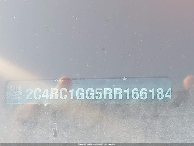45530518 :رقم المزاد ، 2C4RC1GG5RR166184 vin ، 2024 Chrysler Pacifica Limited مزاد بيع