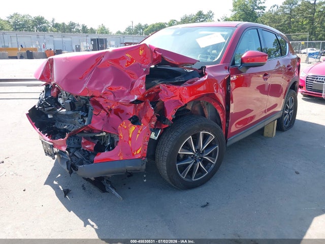 2018 Mazda Cx-5 Grand Touring მანქანა იყიდება აუქციონზე, vin: JM3KFBDM1J0472118, აუქციონის ნომერი: 45530531