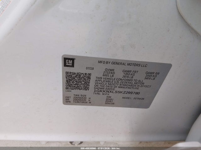 GMC Acadia Denali 2019 1GKKNXLS5KZ299780 Image 9