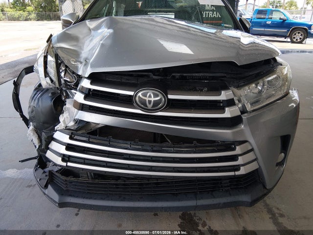 2019 Toyota Highlander Le Plus მანქანა იყიდება აუქციონზე, vin: 5TDZZRFH6KS346049, აუქციონის ნომერი: 45530590
