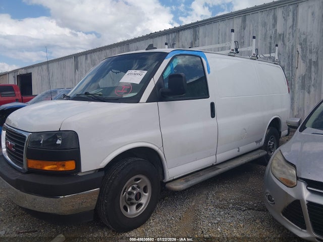 45530592 :رقم المزاد ، 1GTW7AFP8N1166588 vin ، 2022 Gmc Savana Cargo Rwd 2500 Regular Wheelbase Work Van مزاد بيع