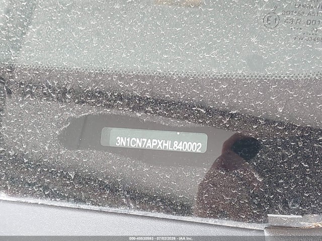 3N1CN7APXHL840002 Nissan Versa 1.6 Sv