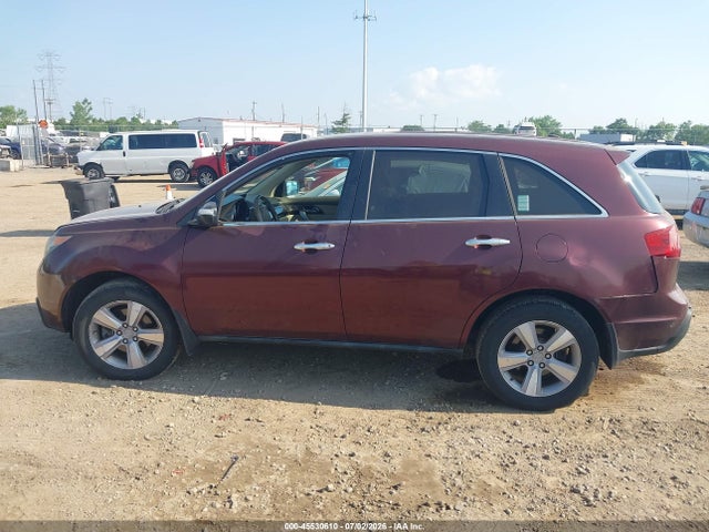 Продаж на аукціоні авто 2012 Acura Mdx Technology Package, vin: 2HNYD2H31CH544258, номер лоту: 45530610
