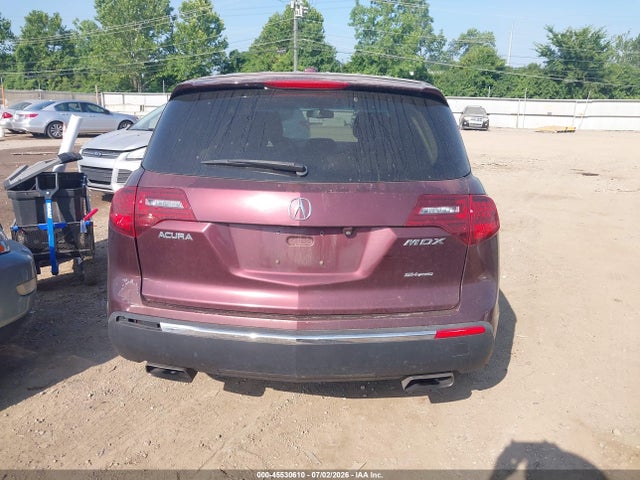 Продаж на аукціоні авто 2012 Acura Mdx Technology Package, vin: 2HNYD2H31CH544258, номер лоту: 45530610