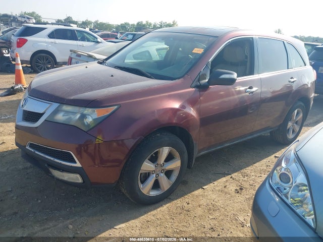 Продаж на аукціоні авто 2012 Acura Mdx Technology Package, vin: 2HNYD2H31CH544258, номер лоту: 45530610