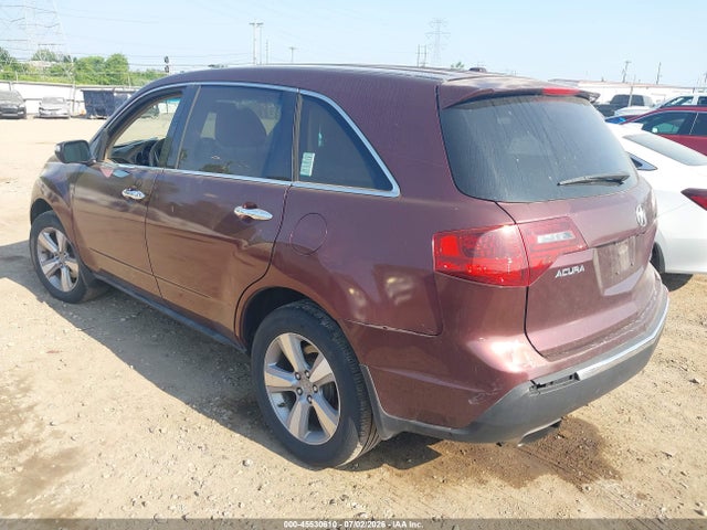 Продаж на аукціоні авто 2012 Acura Mdx Technology Package, vin: 2HNYD2H31CH544258, номер лоту: 45530610