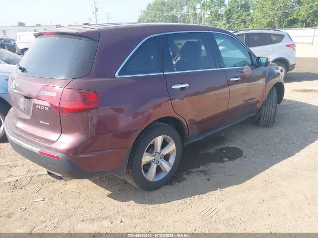 Продаж на аукціоні авто 2012 Acura Mdx Technology Package, vin: 2HNYD2H31CH544258, номер лоту: 45530610