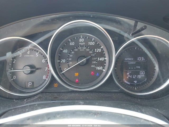 45530696 :رقم المزاد ، JM3KE2CE9D0134984 vin ، 2013 Mazda Cx-5 Touring مزاد بيع