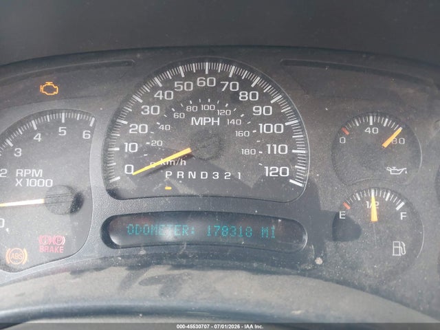 Продажа на аукционе авто 2003 Chevrolet Suburban 1500 Ls, vin: 3GNEC16T73G143068, номер лота: 45530707