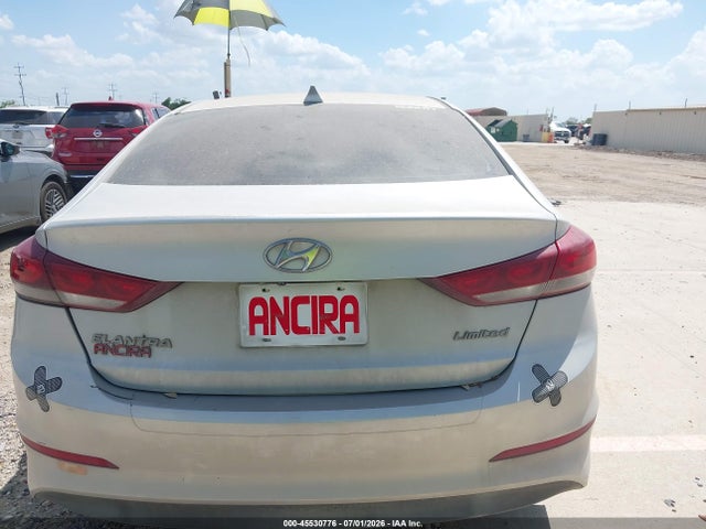 Aukcja sprzedaży 2018 Hyundai Elantra Limited, vin: 5NPD84LFXJH283125, numer aukcji: 45530776