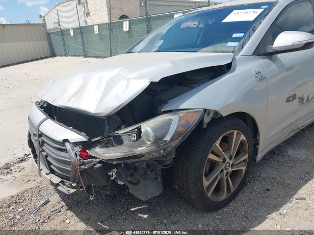 Aukcja sprzedaży 2018 Hyundai Elantra Limited, vin: 5NPD84LFXJH283125, numer aukcji: 45530776