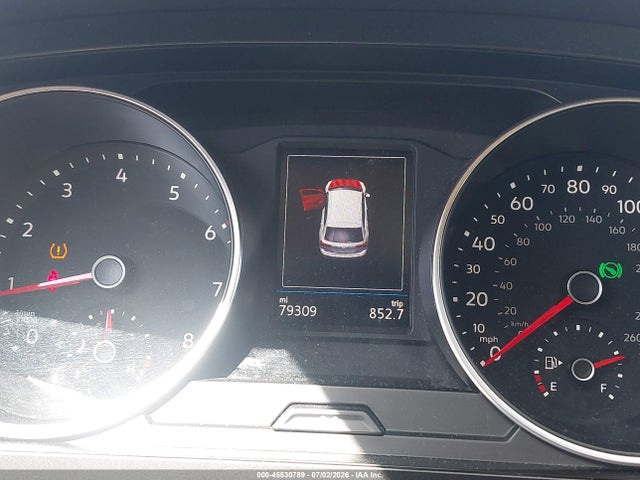 2018 Volkswagen Tiguan 2.0t Se/2.0t Sel მანქანა იყიდება აუქციონზე, vin: 3VV2B7AX3JM136971, აუქციონის ნომერი: 45530789