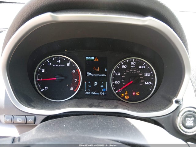 45530839 :رقم المزاد ، JA4AT5AA1JZ068573 vin ، 2018 Mitsubishi Eclipse Cross Se/sel مزاد بيع