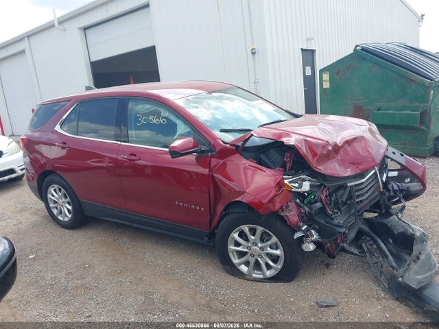 45530866 :رقم المزاد ، 2GNAXKEVXL6273918 vin ، 2020 Chevrolet Equinox Fwd Lt 1.5l Turbo مزاد بيع