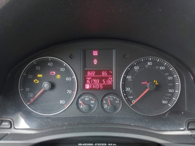 2009 Volkswagen Jetta S მანქანა იყიდება აუქციონზე, vin: 3VWJM71K59M005946, აუქციონის ნომერი: 45530886
