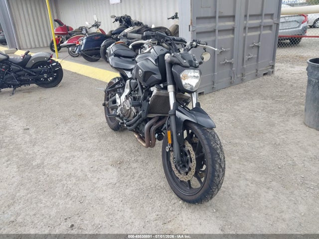 2016 Yamaha Fz07 მანქანა იყიდება აუქციონზე, vin: JYARM06E2GA010933, აუქციონის ნომერი: 45530891