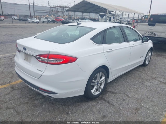 Ford Fusion Hybrid S 2018 3FA6P0UU4JR273713 Image 4