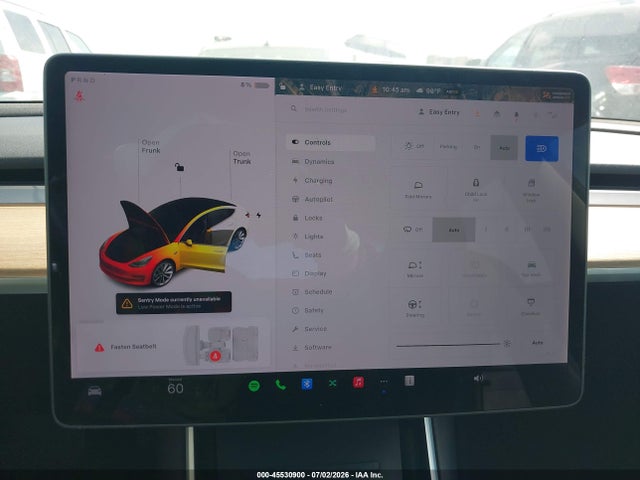45530900 :رقم المزاد ، 5YJ3E1EA7JF009562 vin ، 2018 Tesla Model 3 Long Range/mid Range مزاد بيع