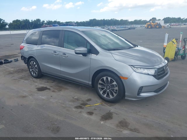 2024 Honda Odyssey Ex-l მანქანა იყიდება აუქციონზე, vin: 5FNRL6H64RB011883, აუქციონის ნომერი: 45530972