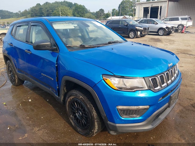 Auction sale of the 2019 Jeep Compass Sport 4x4, vin: 3C4NJDAB6KT630847, lot number: 45531038