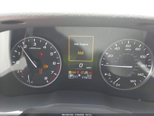 2025 Subaru Crosstrek Limited მანქანა იყიდება აუქციონზე, vin: 4S4GUHL68S3766685, აუქციონის ნომერი: 45531044